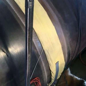 Stálbygging PWHT valið af Kína járnbrautum Qingdao Bridge Group